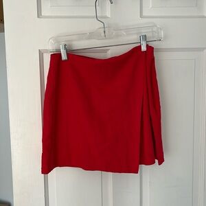 Abercrombie & Fitch: Red Skort